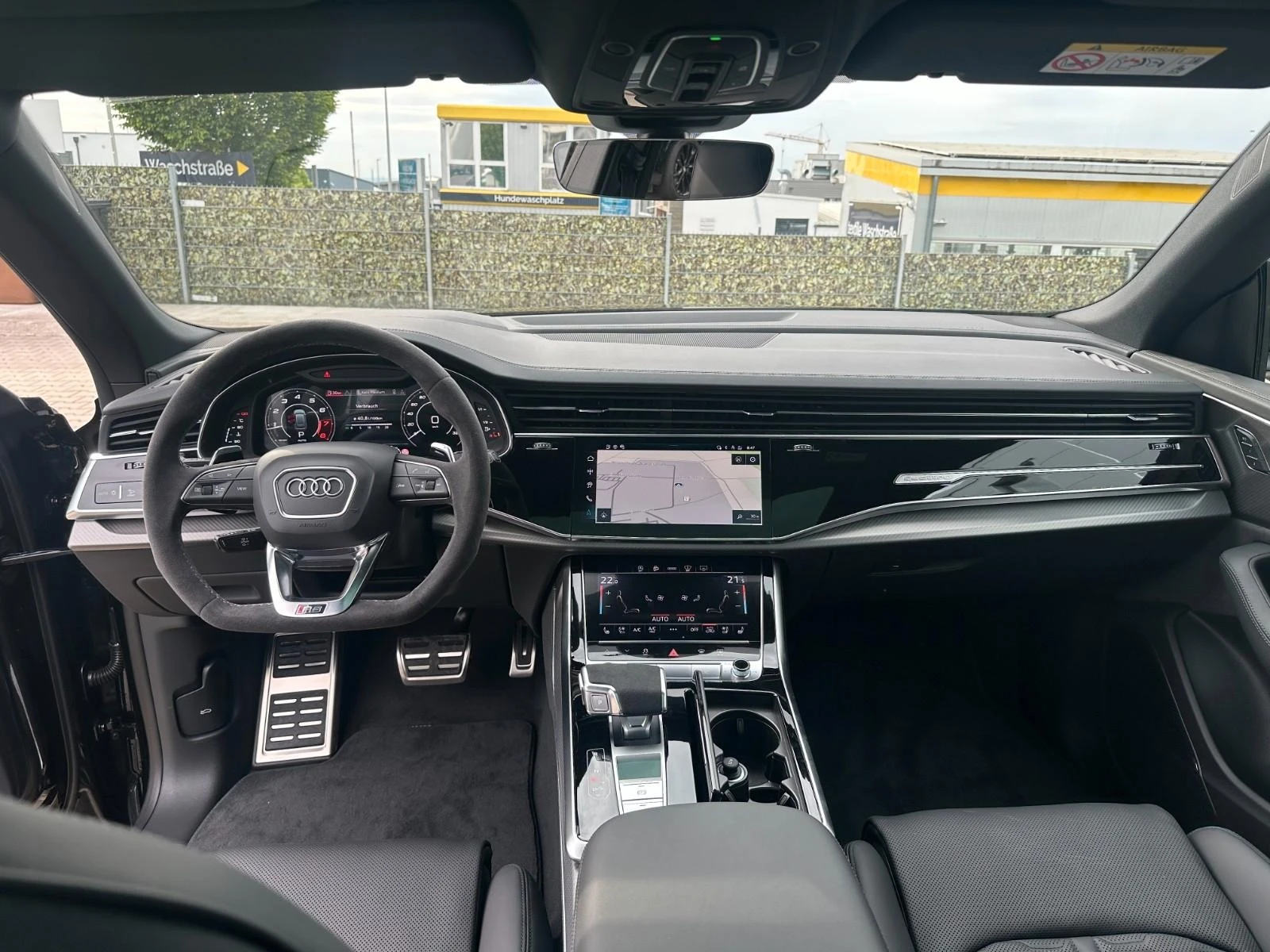 Audi RSQ8 PERFORMANCE CARBON CERAMIC-BRAKES B&O HEAD UP PANO | Mobile.bg   13