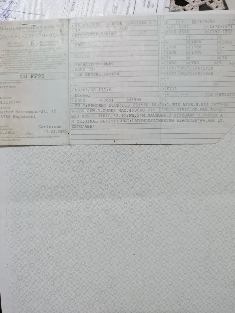 Ford Tourneo Транзит, снимка 11 - Бусове и автобуси - 52110523