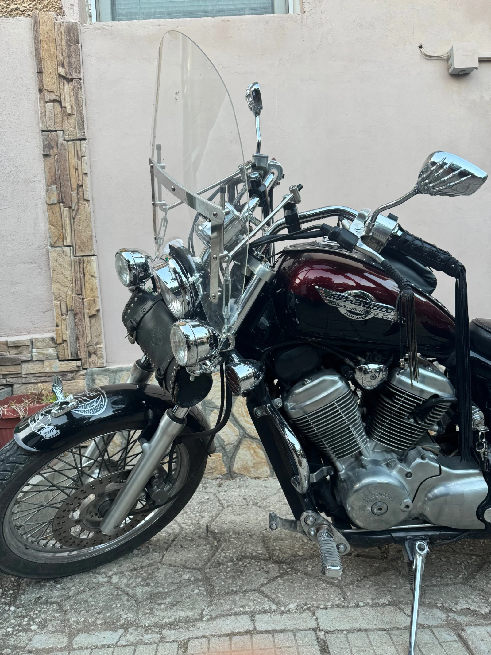 Honda Shadow, снимка 3 - Мотоциклети и мототехника - 55529568