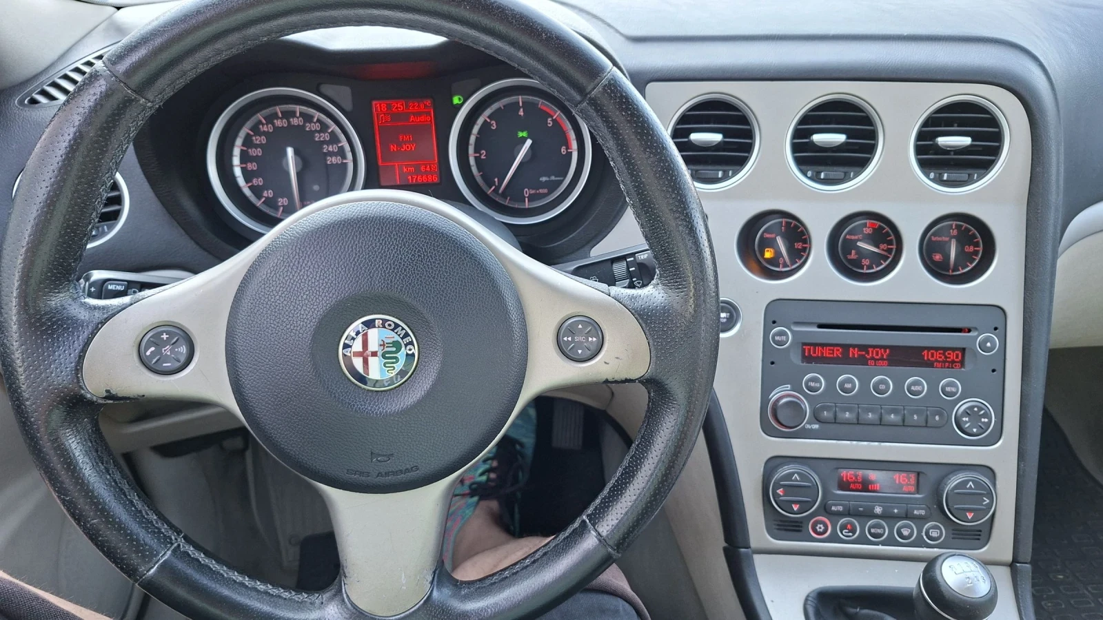 Alfa Romeo 159 НОВ ВНОС-1.9JTDM-176000КМ!!! - изображение 9