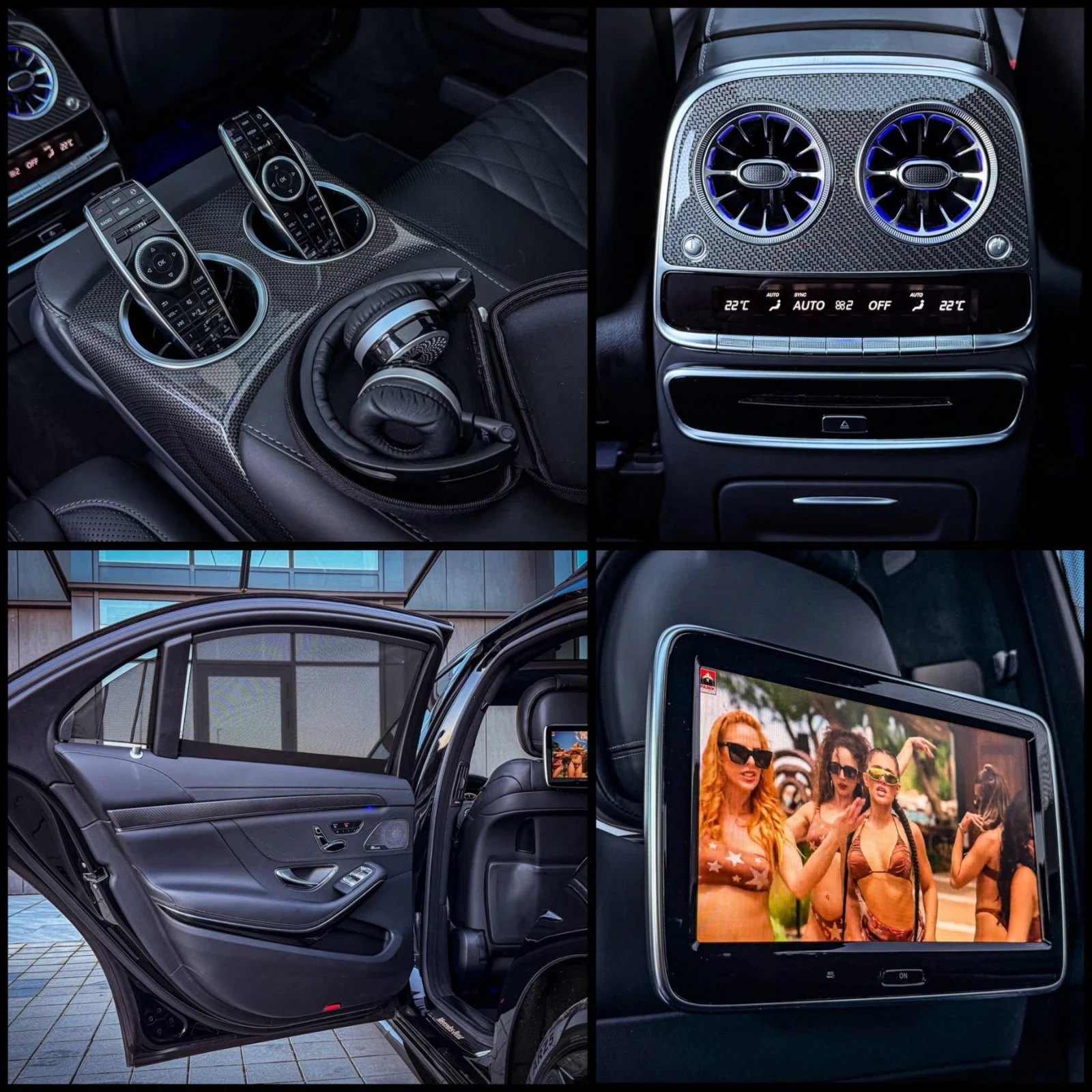 Mercedes-Benz S 500 AMG BLACK OPTIC/3xTV/CARBON/3DBurm/NIGHT/FULLMAXX | Mobile.bg � ����������� 14