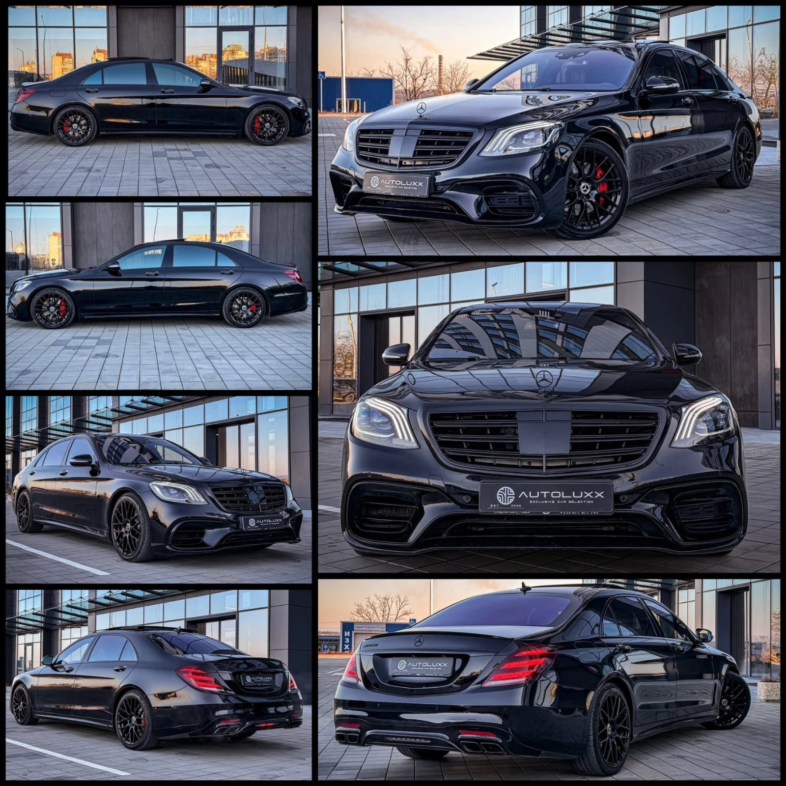 Mercedes-Benz S 500 AMG BLACK OPTIC/3xTV/CARBON/3DBurm/NIGHT/FULLMAXX | Mobile.bg � ����������� 15