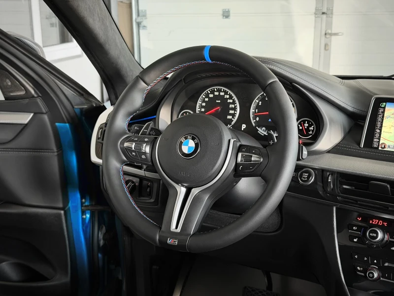 BMW X6 M/ 4.4 V8/ STAGE 1 - 650ps/ CARBON/ SHADOW LINE/, снимка 8 - Автомобили и джипове - 52472213