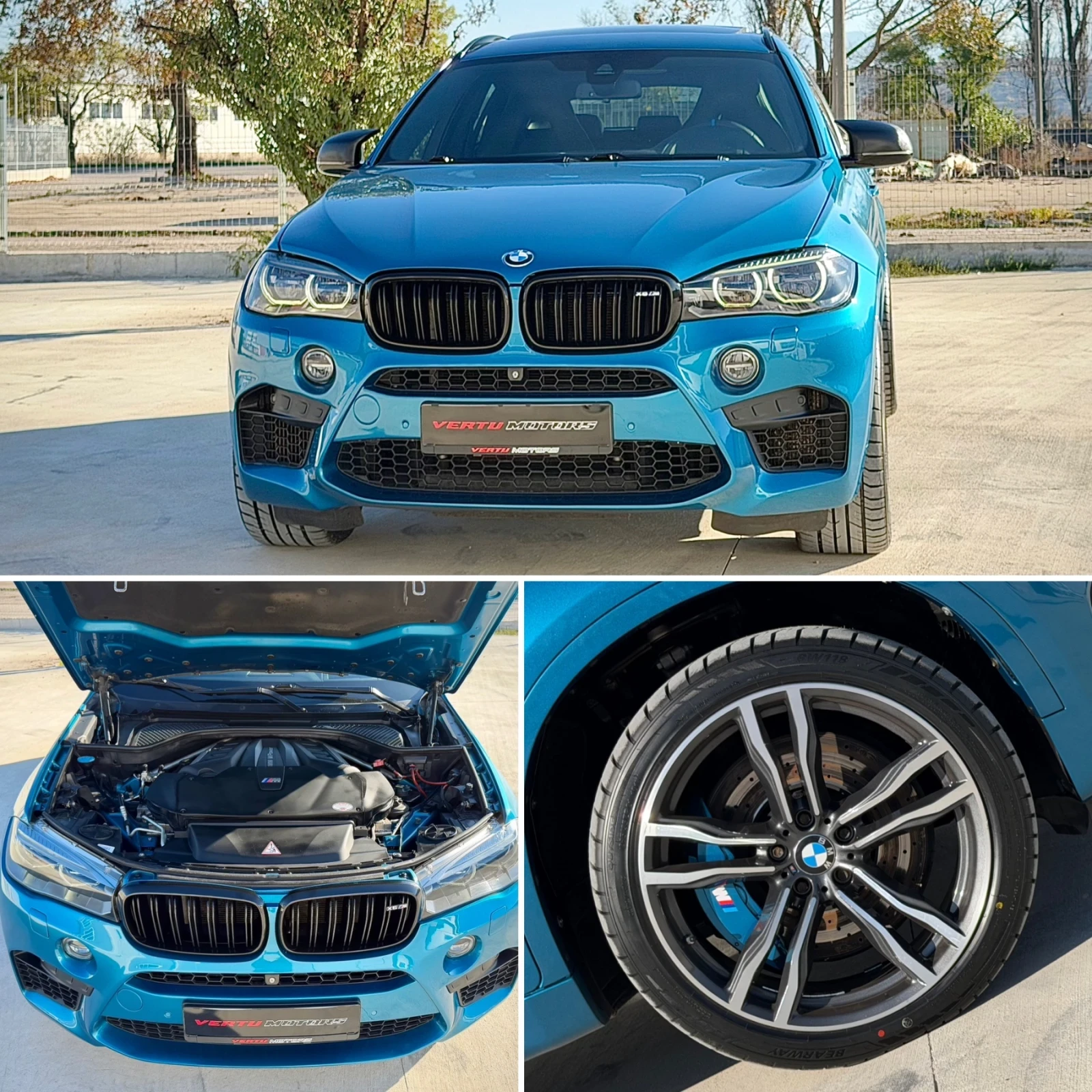 BMW X6 M/ 4.4 V8/ STAGE 1 - 650ps/ CARBON/ SHADOW LINE/ | Mobile.bg   13