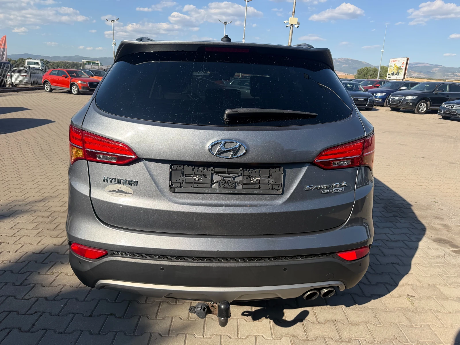 Hyundai Santa fe 2.2CRDI 4WD AVTOMAT/KOJA/NAVI/KAMERA EURO 6, снимка 7 - Автомобили и джипове - 56119803