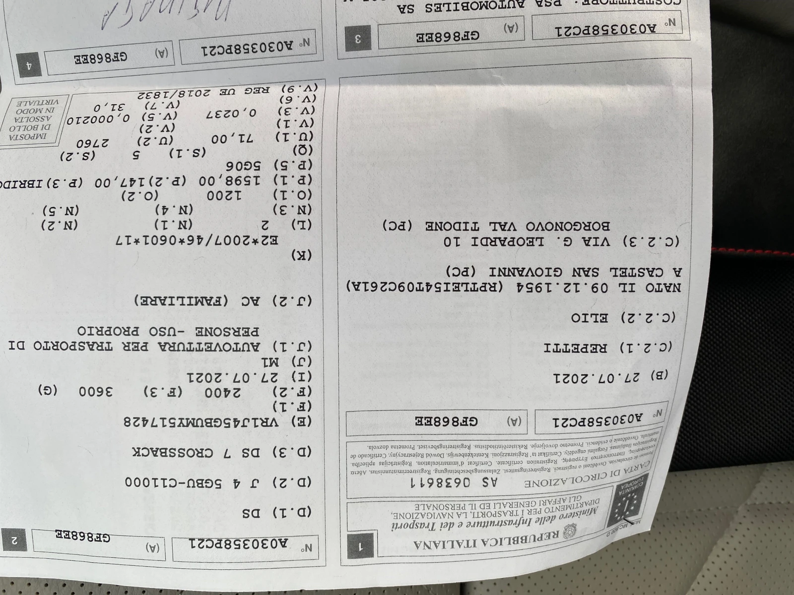 DS DS 7 Crossback 1.6 E-TENSE 4X4 300кс., снимка 9 - Автомобили и джипове - 56613898