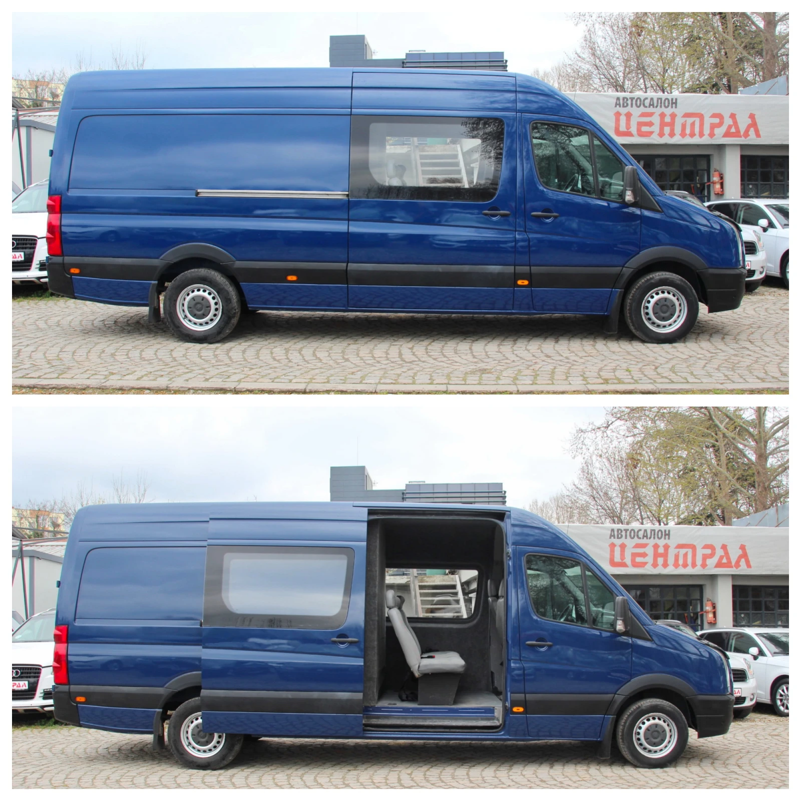 VW Crafter 2.5 TDI  MAXI  НОВ ВНОС  6+ 1 МЕСТА   - изображение 4