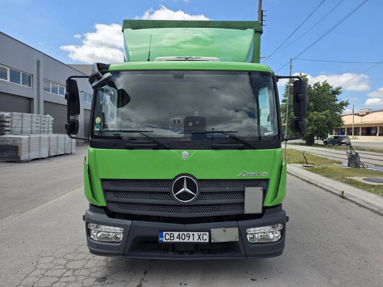 Mercedes-Benz Atego 821, нов тахограф, РАБОТЕЩ, може бартер, СПЕШНО