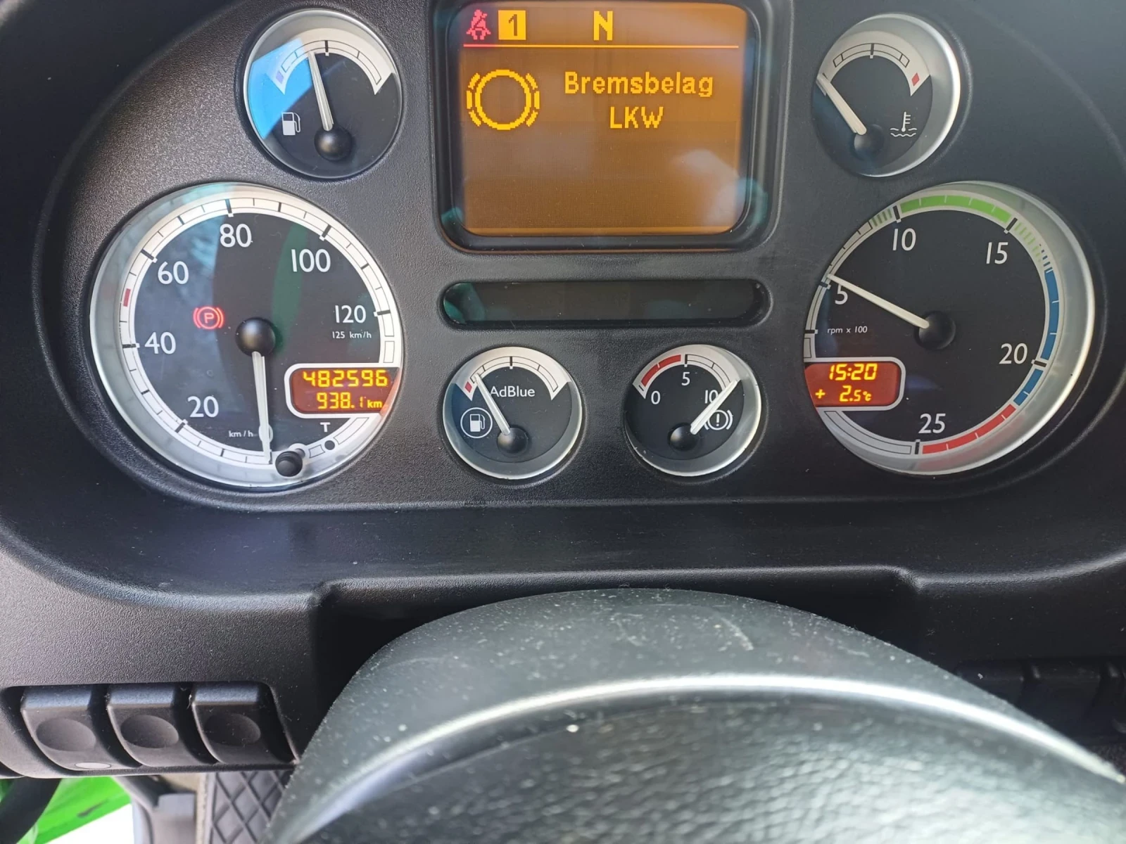 Daf CF 85 460 EURO 5 ADR 2 КАМЕРИ 12 500 ЛТ ДИЗЕЛ БЕНЗИН, снимка 11 - Камиони - 54668159
