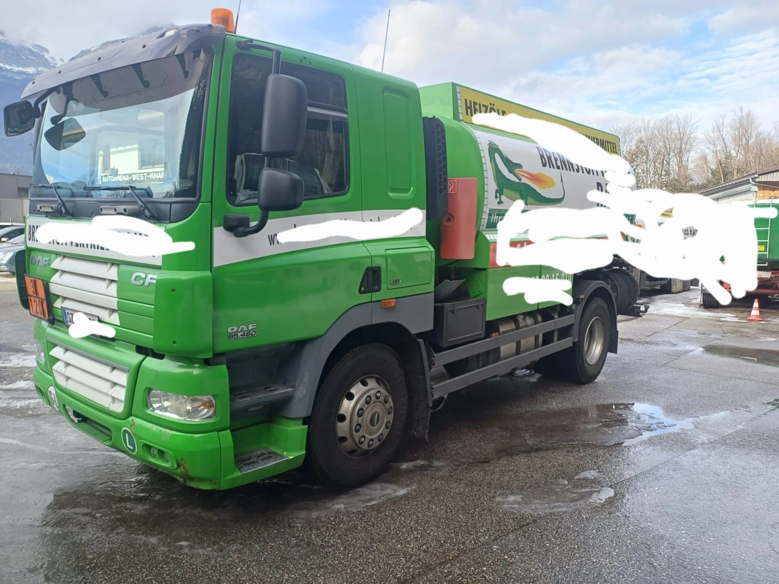Daf CF 85 460 EURO 5 ADR 2 КАМЕРИ 12 500 ЛТ ДИЗЕЛ БЕНЗИН