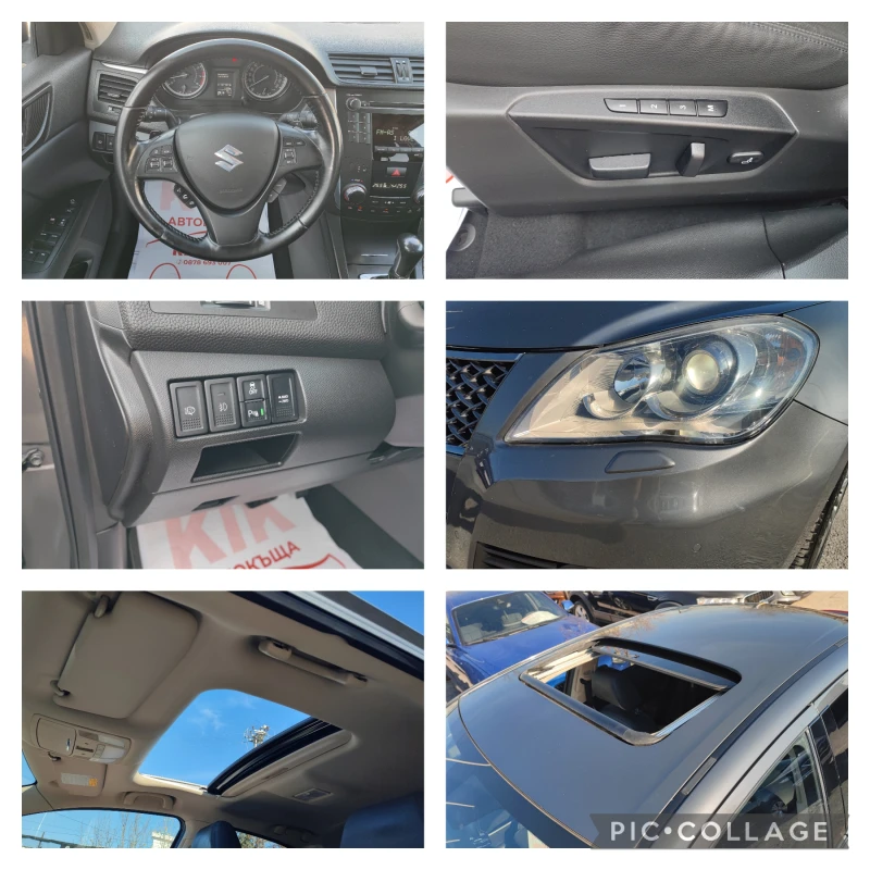 Suzuki Kizashi 2.4-178ks-4WD-АВТОМАТИК-КОЖА-ШИБЕДАХ-ПОДГРЕВ, снимка 15 - Автомобили и джипове - 48024533