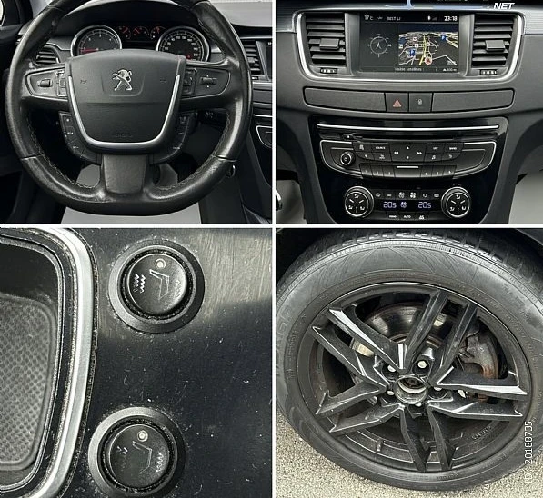 Peugeot 508 2.0 HDI 150k.c!!!, снимка 12 - Автомобили и джипове - 47773824