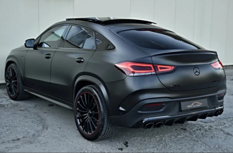 Mercedes-Benz GLE 53 4MATIC Coupe BURMESTER MULTIBEAM LIGHT PANO MATT, снимка 4 - Автомобили и джипове - 48778625