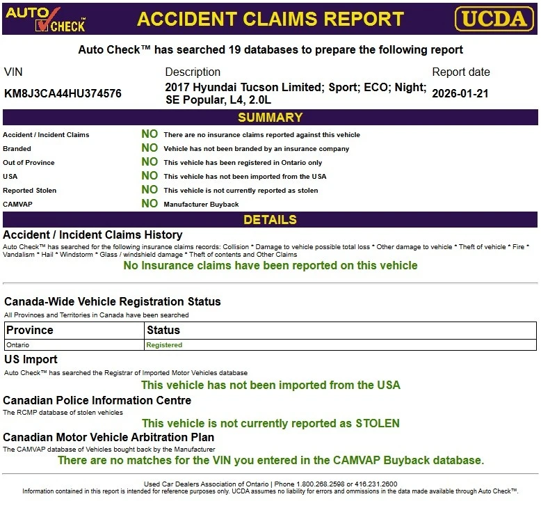 Hyundai Tucson Luxury  CARFAX, снимка 14 - Автомобили и джипове - 53230801
