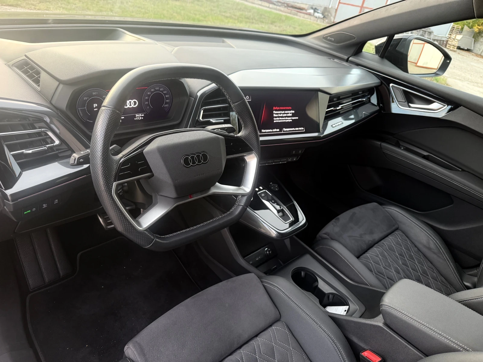 Audi Q4 e-tron 82kwh Quattro S-LINE  ГАРАНЦИОНЕН - изображение 9