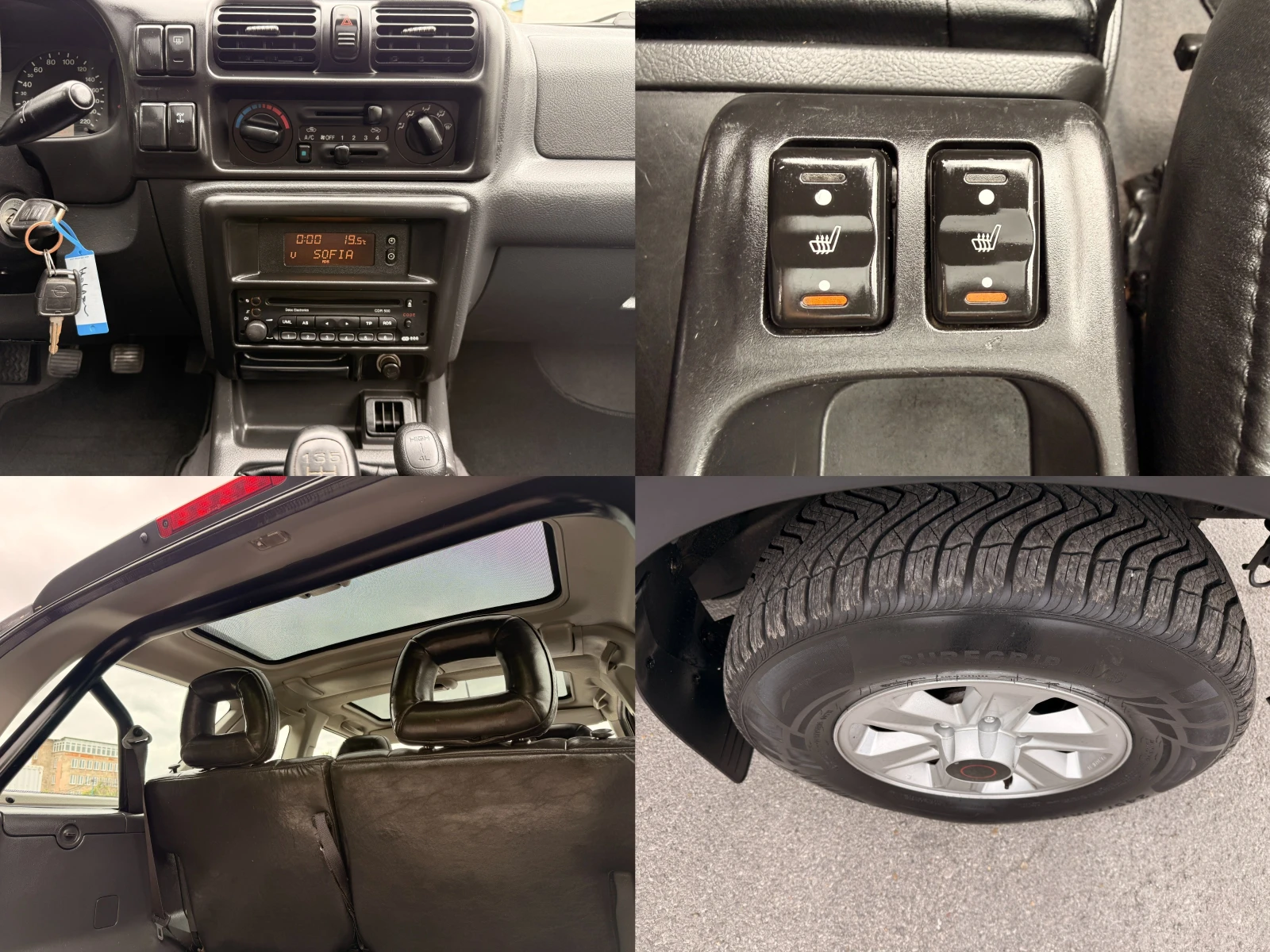 Opel Frontera 2.2i 16V SPORT HARD-TOP, снимка 14 - Автомобили и джипове - 54903977