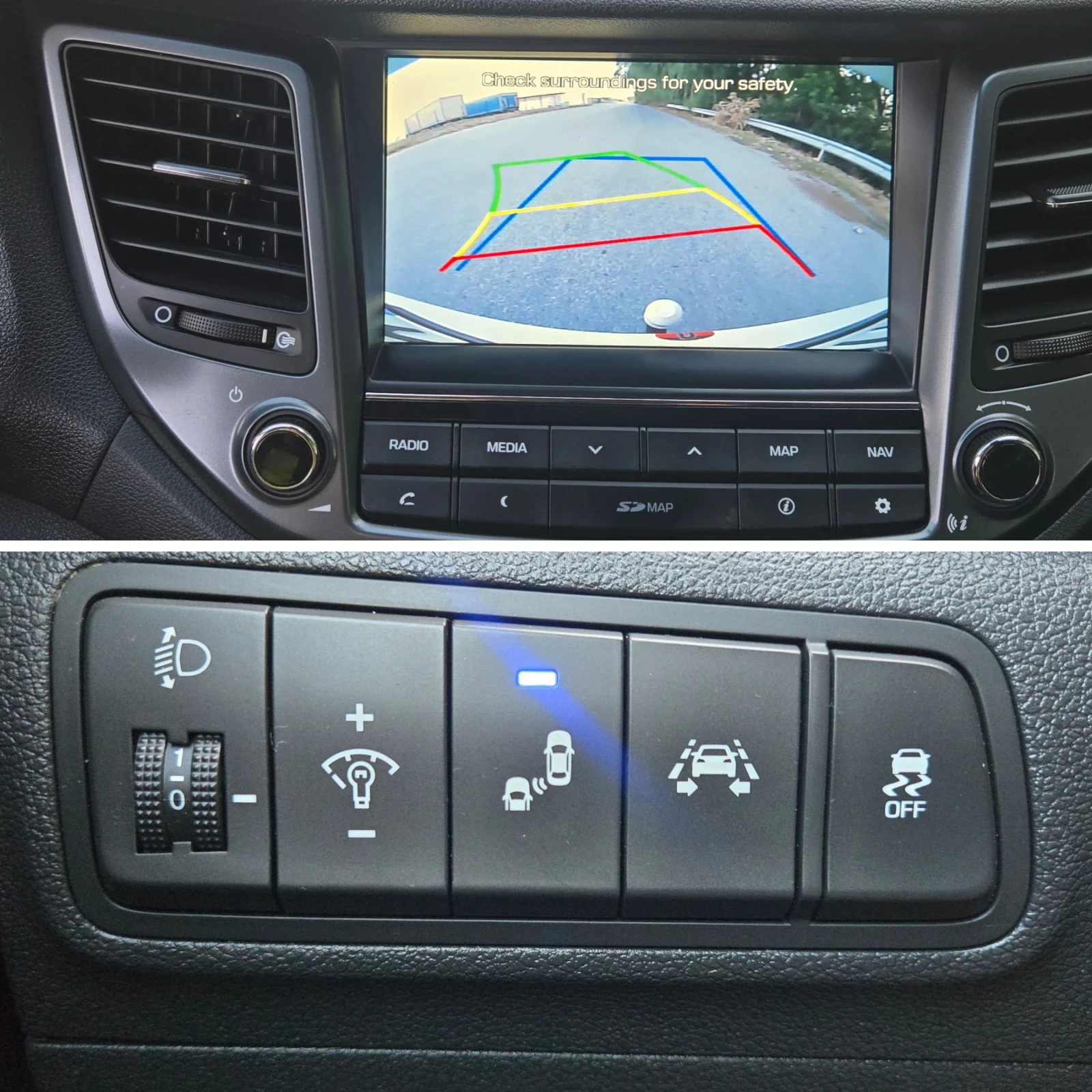 Hyundai Tucson FULL 2.0CRDI 4WD 136кс. 2017г., снимка 16 - Автомобили и джипове - 56144970