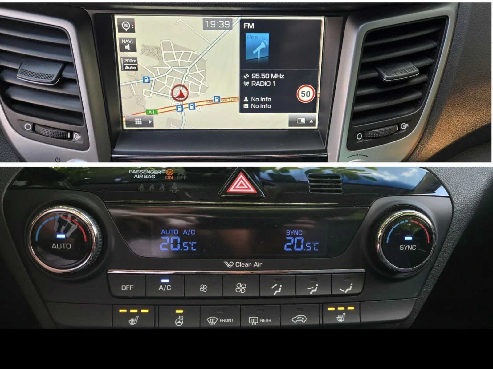 Hyundai Tucson FULL 2.0CRDI 4WD 136кс. 2017г., снимка 15 - Автомобили и джипове - 56144970
