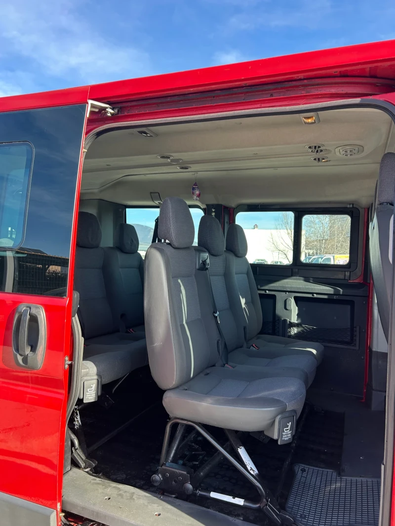 Peugeot Boxer 2.2 HDI 120ps      8+ 1 ПЪТНИЧЕСКИ, снимка 17 - Бусове и автобуси - 52957570