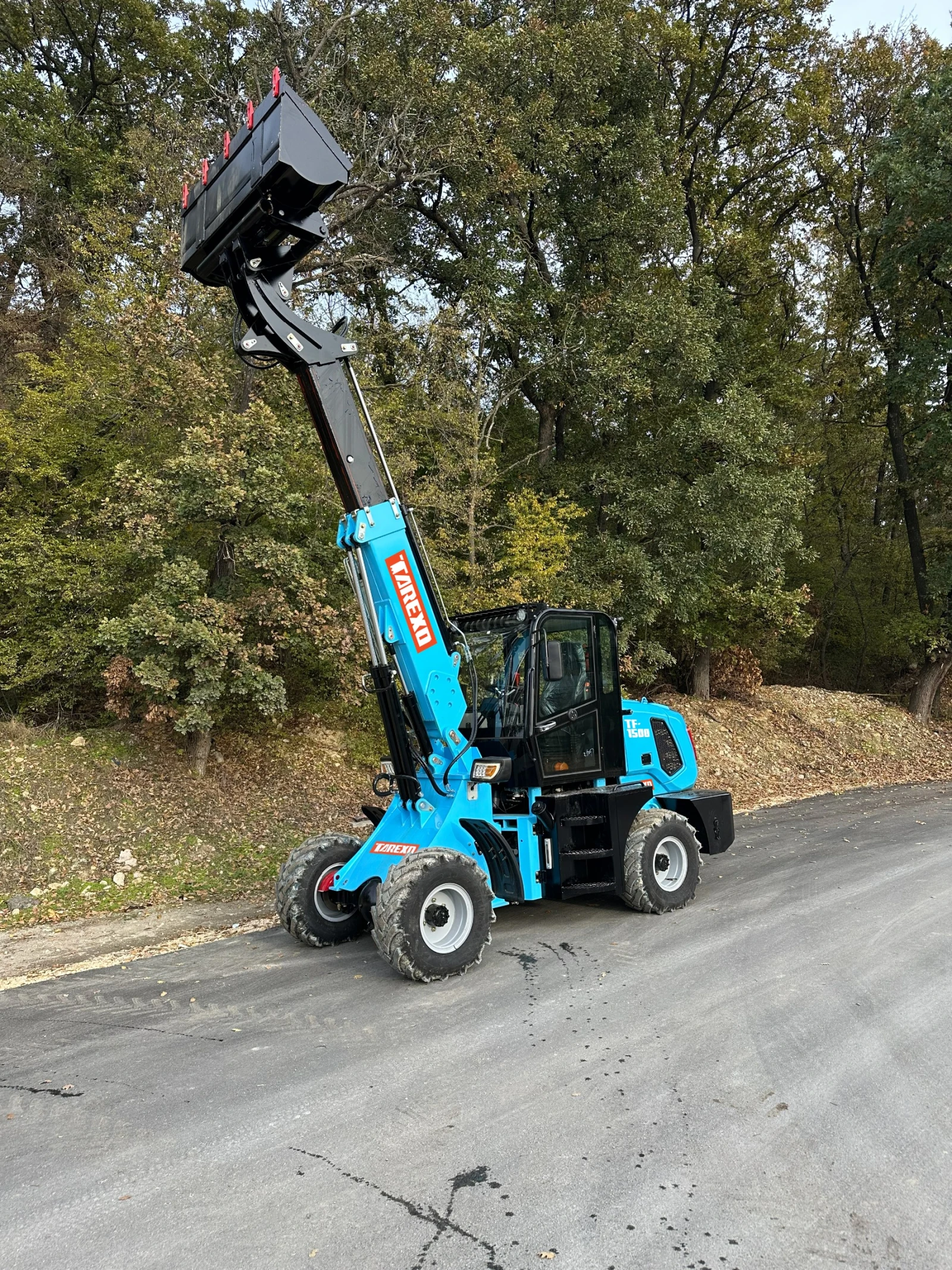 Телескопичен товарач Atlas TAREXO TF-1500 ГАРАНЦИЯ - изображение 2