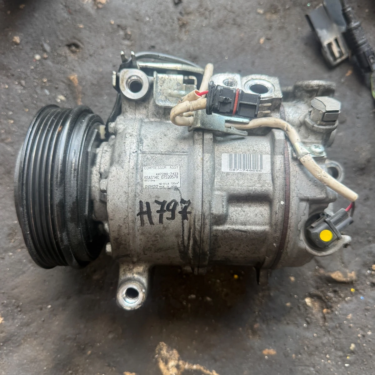 Kомпресор за климатик климатична помпа за Mercedes GLA X156 4472807423-4118