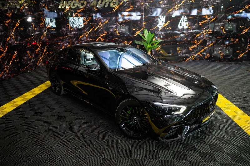 Mercedes-Benz AMG GT 53 4MATIC+ BLACK LINE BURMEISTER ЛИЗИНГ 100%, снимка 5 - Автомобили и джипове - 53075679