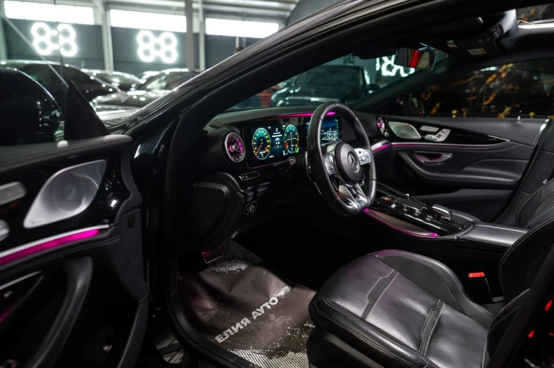 Mercedes-Benz AMG GT 53 4MATIC+ BLACK LINE BURMEISTER ЛИЗИНГ 100%, снимка 9 - Автомобили и джипове - 53075679
