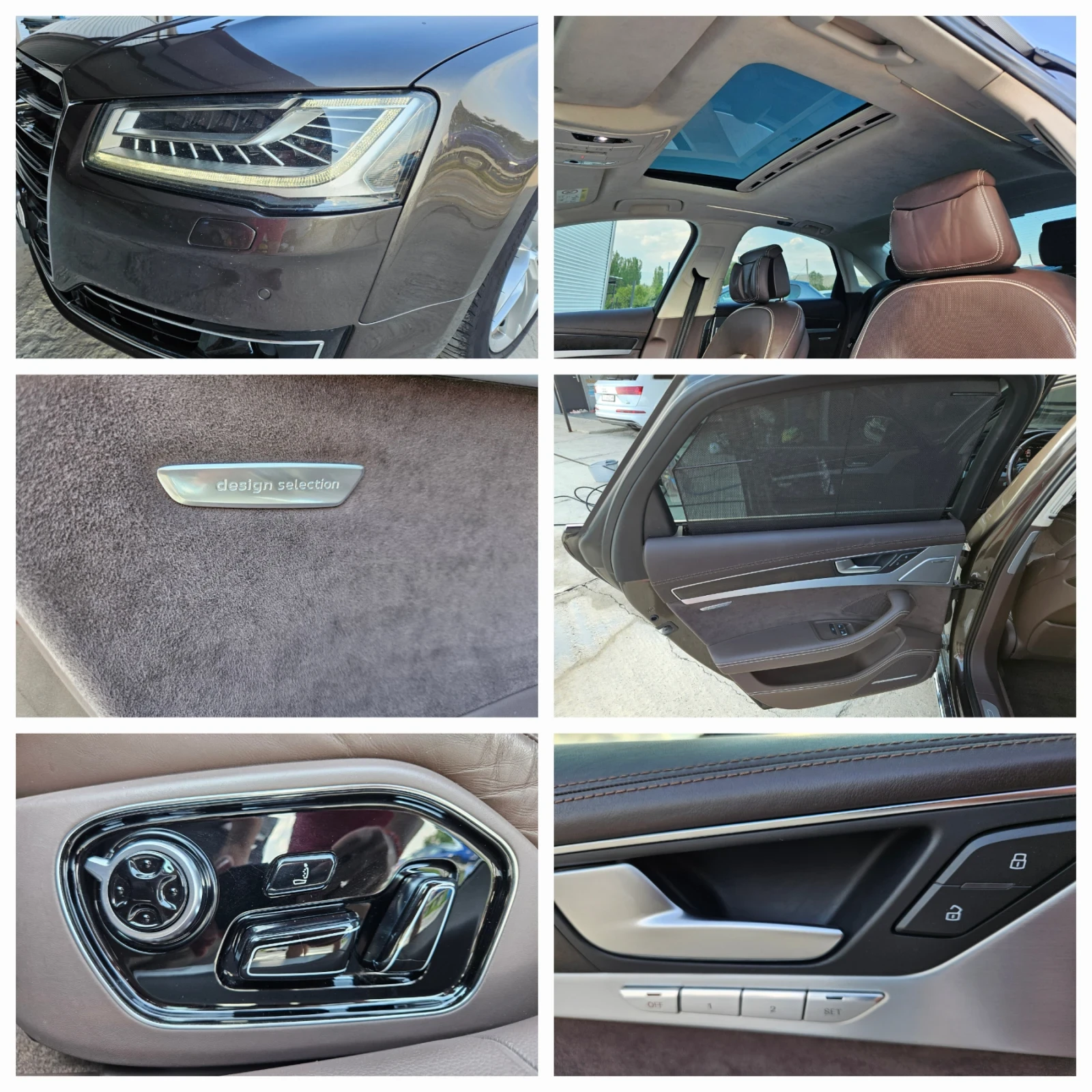 Audi A8 BUSINESS-MASSAGE-HEADUP-360-CАМЕRA  | Mobile.bg — изображение 15