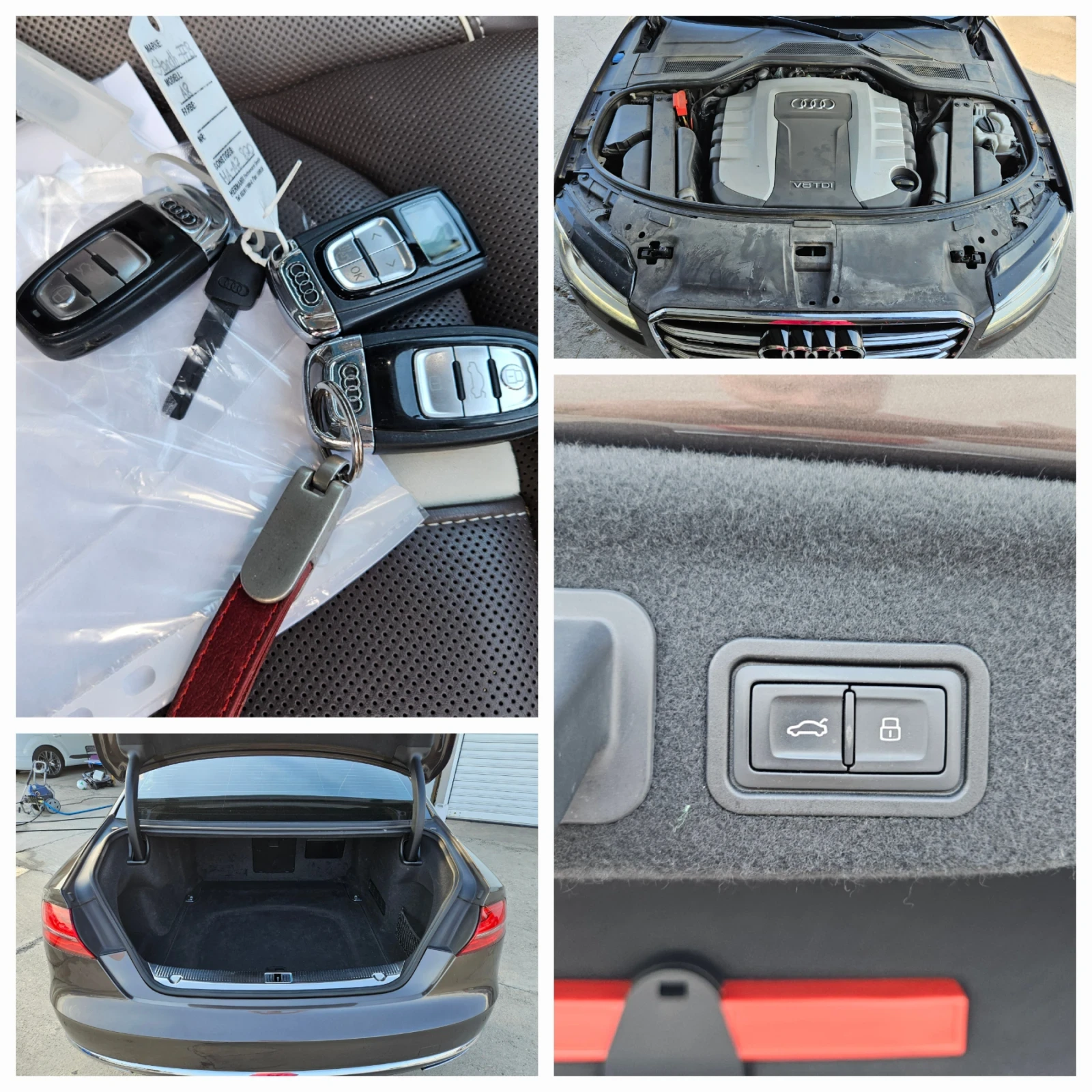 Audi A8 BUSINESS-MASSAGE-HEADUP-360-CАМЕRA  | Mobile.bg — изображение 13