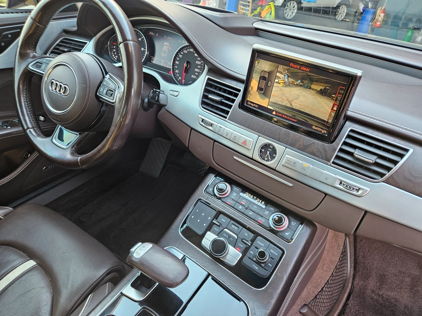 Audi A8 BUSINESS-MASSAGE-HEADUP-360-CАМЕRA  | Mobile.bg — изображение 17