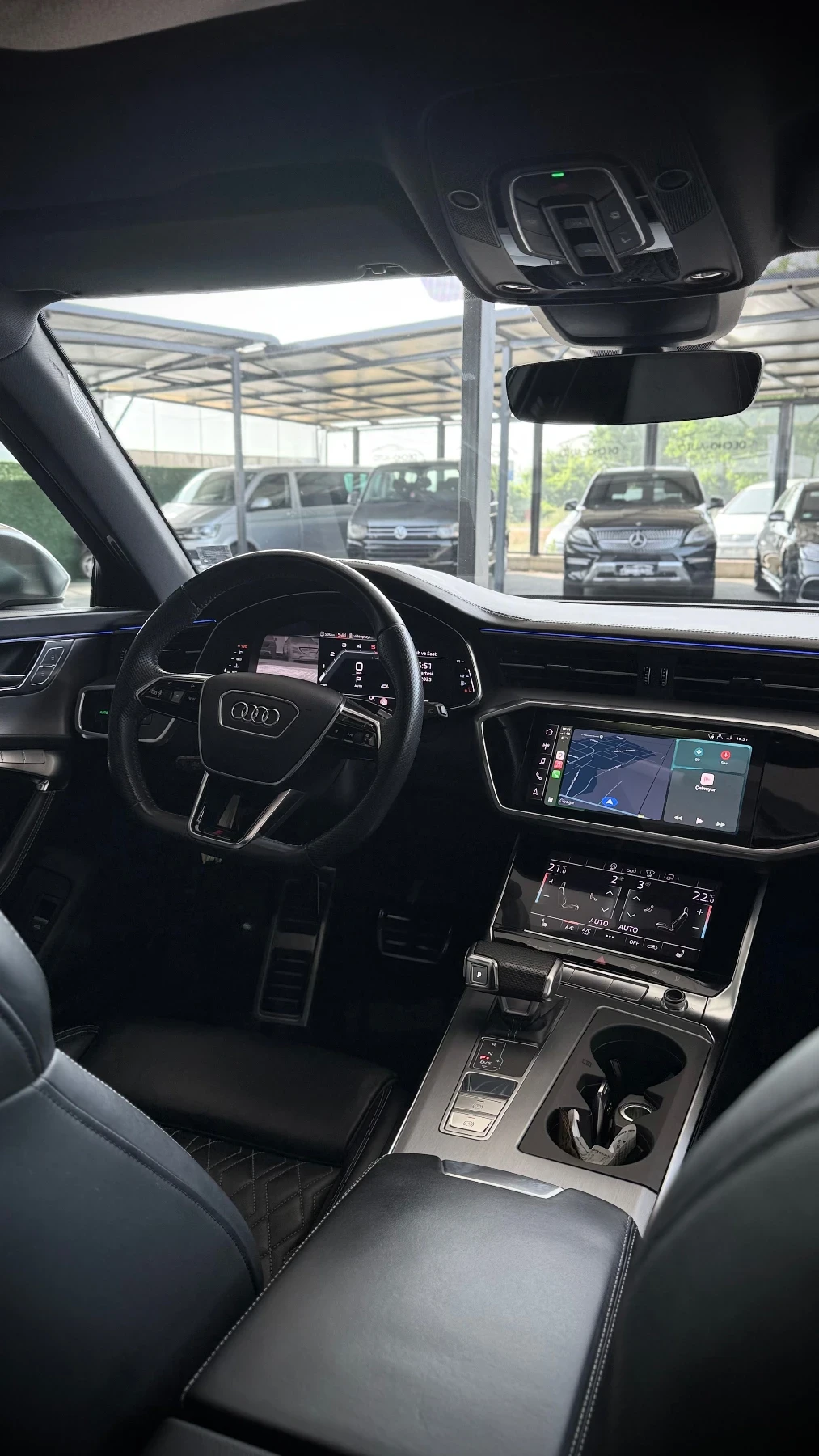Audi S6 ЛИЧЕН АВТОМОБИЛ, ACTIVE SOUND, ЗАДЕН ЗАВИВАЩ МОСТ - изображение 7