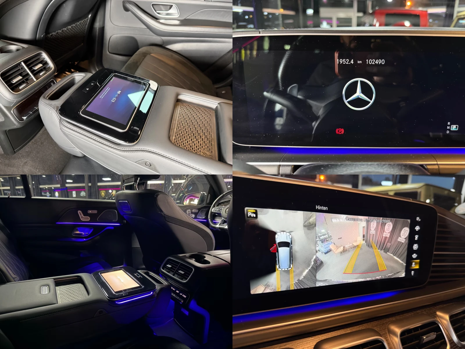 Mercedes-Benz GLS 63 AMG 4M/612HP/7S/PANO/360/BURM./330h, снимка 16 - Автомобили и джипове - 55789217