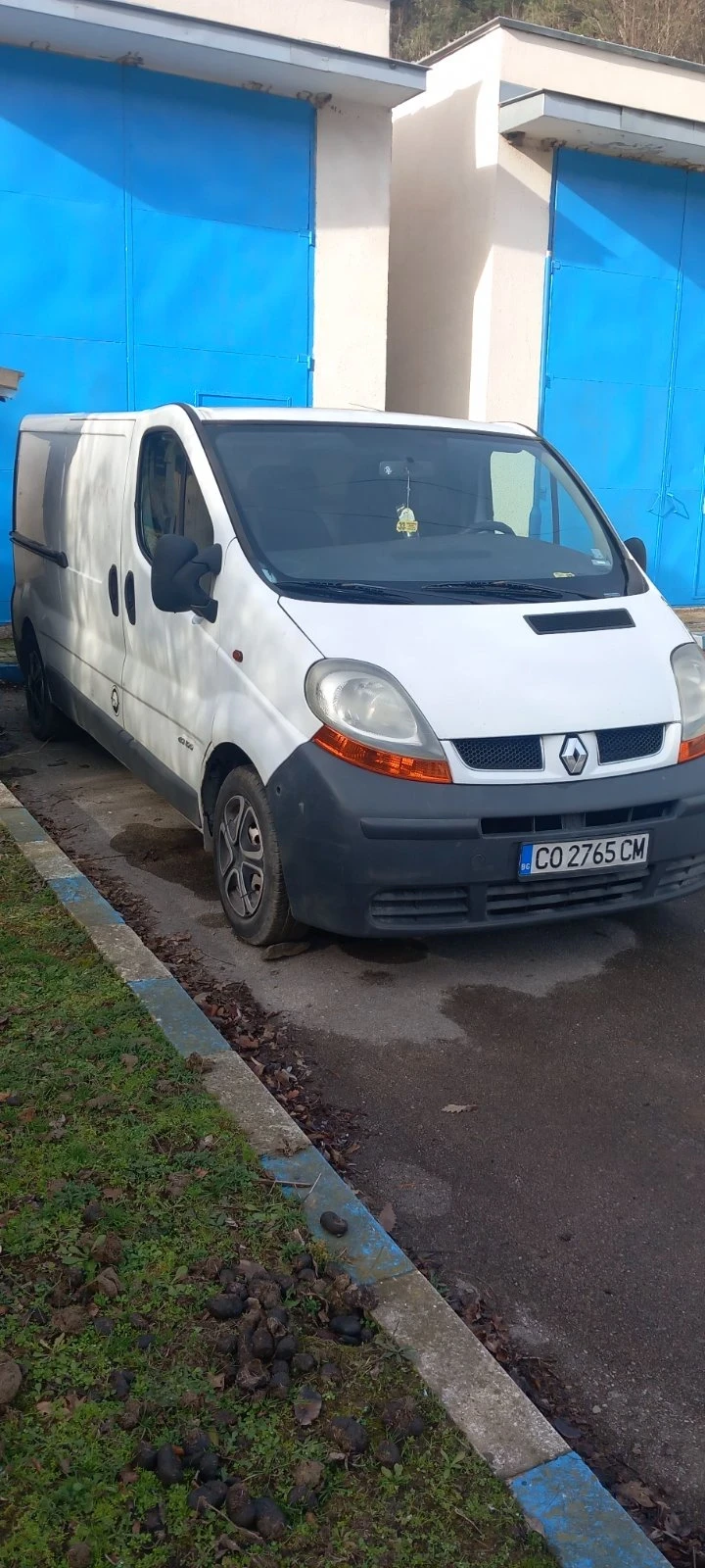 Renault Trafic Товарен мах си база с две странични врати