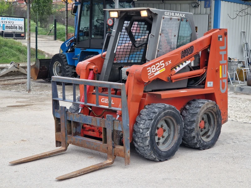 Мини челни товарачи GEHL SL 3825sx/1.75т/1350м.ч./Кофа/Вилици/KUBOTA двиг.