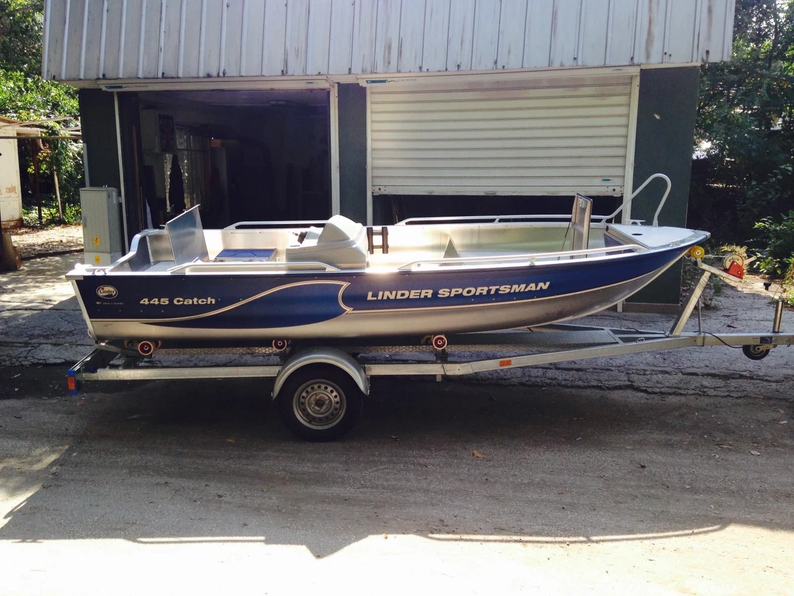 Лодка Linder Sportsmen 445, снимка 4 - Воден транспорт - 56287710