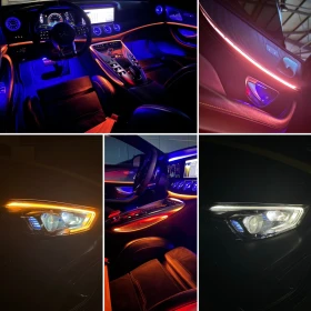 Mercedes-Benz AMG GT BRABUS 800 FIBER CARBON/ Stage 1/ 9G/ MULTIBEAM - 153700 лв. - 76133177 15
