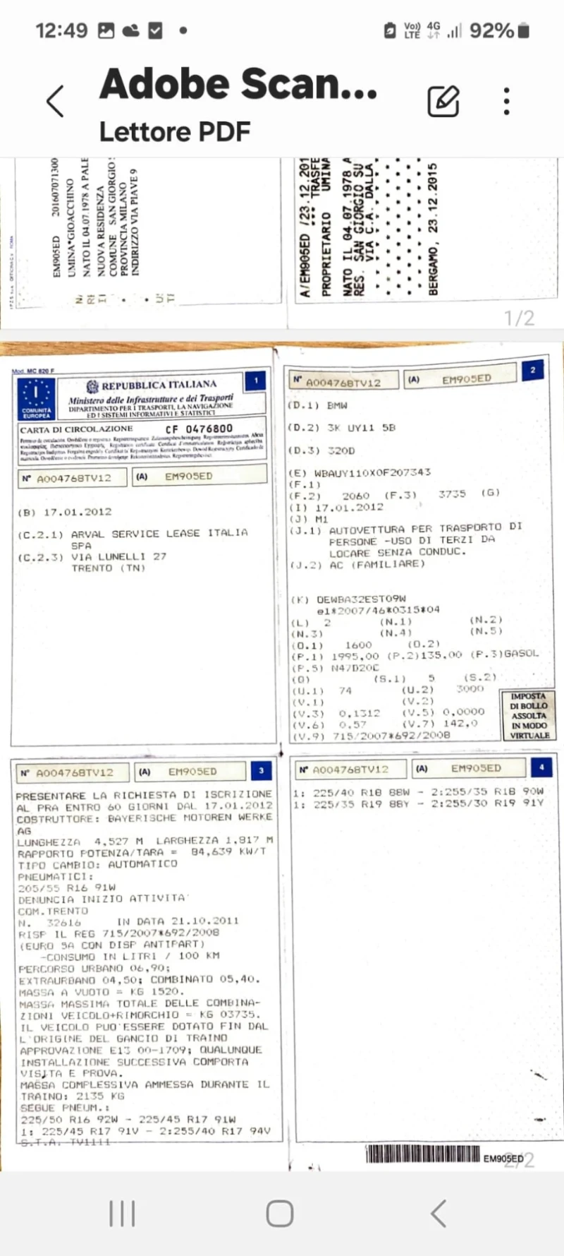 BMW 320 d FUTURA, снимка 6 - Автомобили и джипове - 48452744