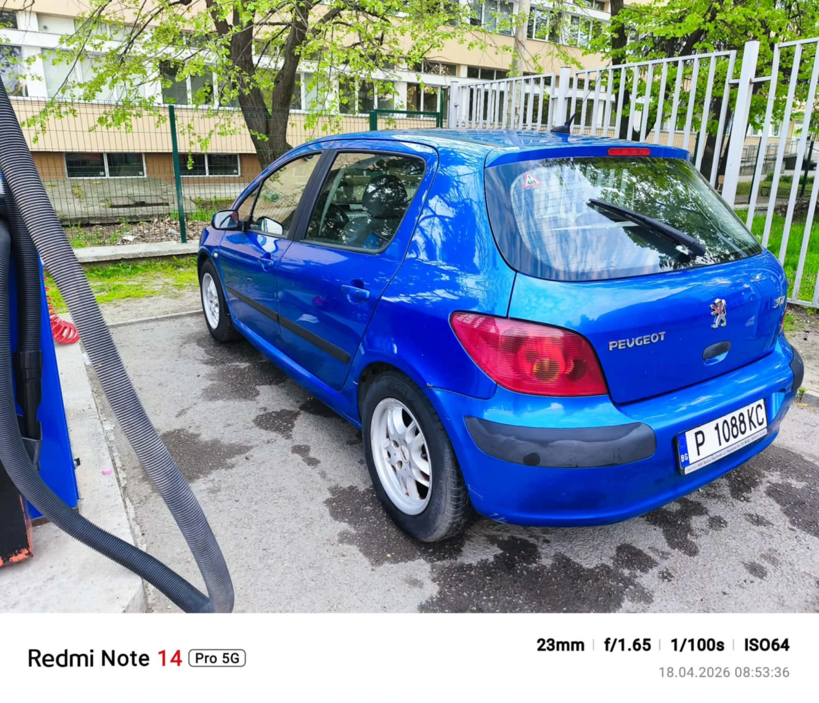 Peugeot 307 1.6, снимка 5 - Автомобили и джипове - 54237204