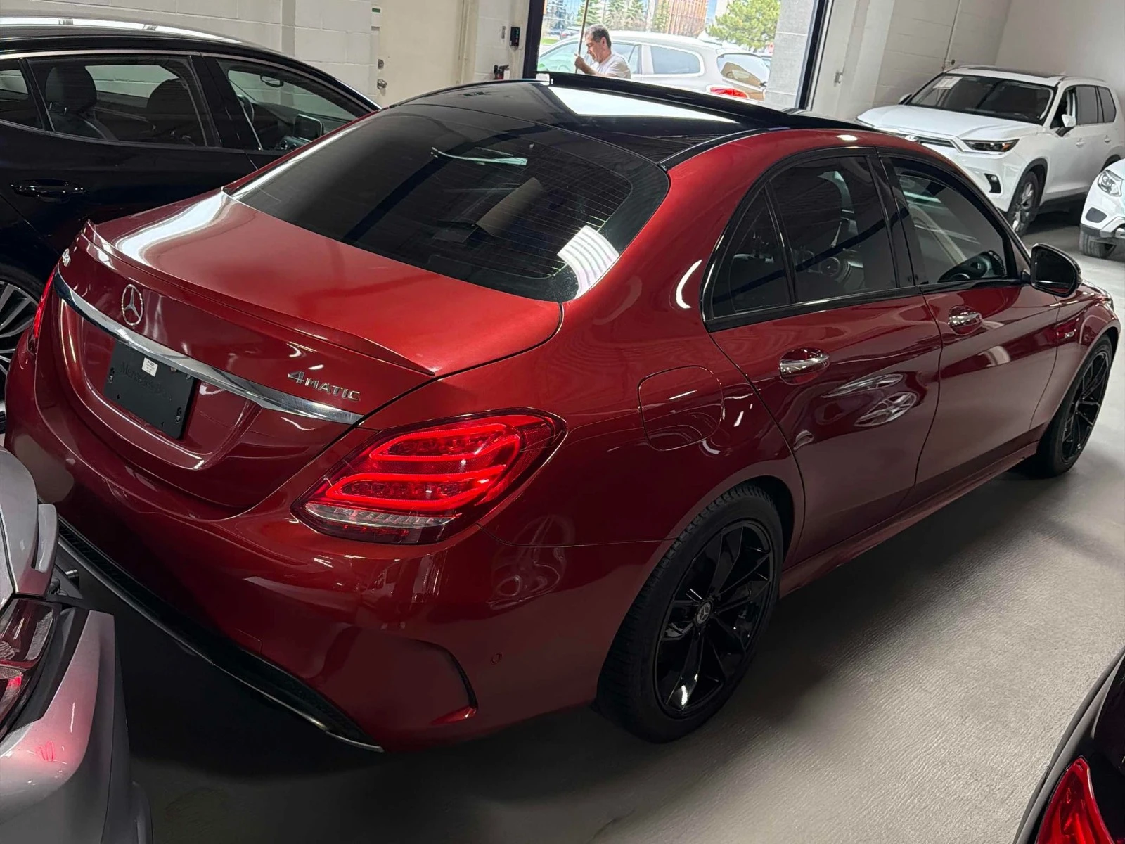 Mercedes-Benz C 450 AMG BURMESTER* PANO* СЛ.ЛЕНТИ* KEYLESS, снимка 5 - Автомобили и джипове - 54459617