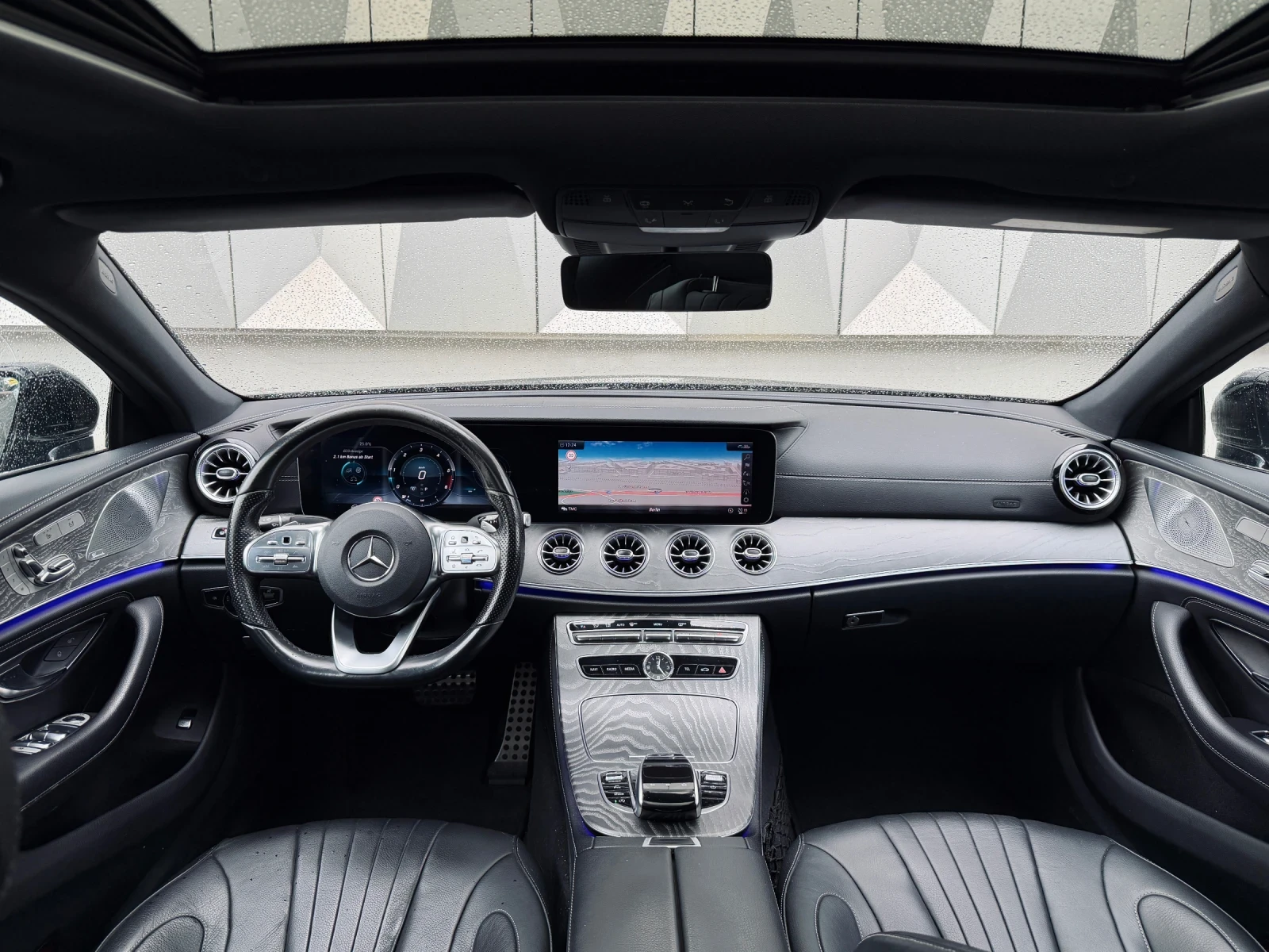 Mercedes-Benz CLS 400 D 4matic  9G AMG Burmester ЛИЗИНГ 100%, снимка 7 - Автомобили и джипове - 55088630