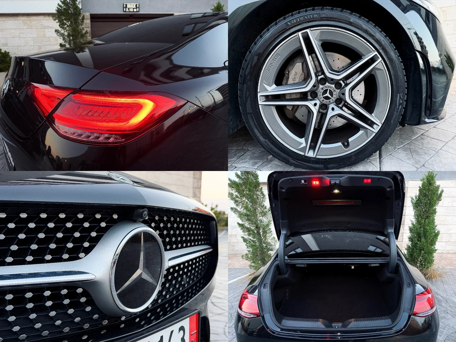 Mercedes-Benz CLS 400 D 4matic  9G AMG Burmester ЛИЗИНГ 100%, снимка 14 - Автомобили и джипове - 55088630