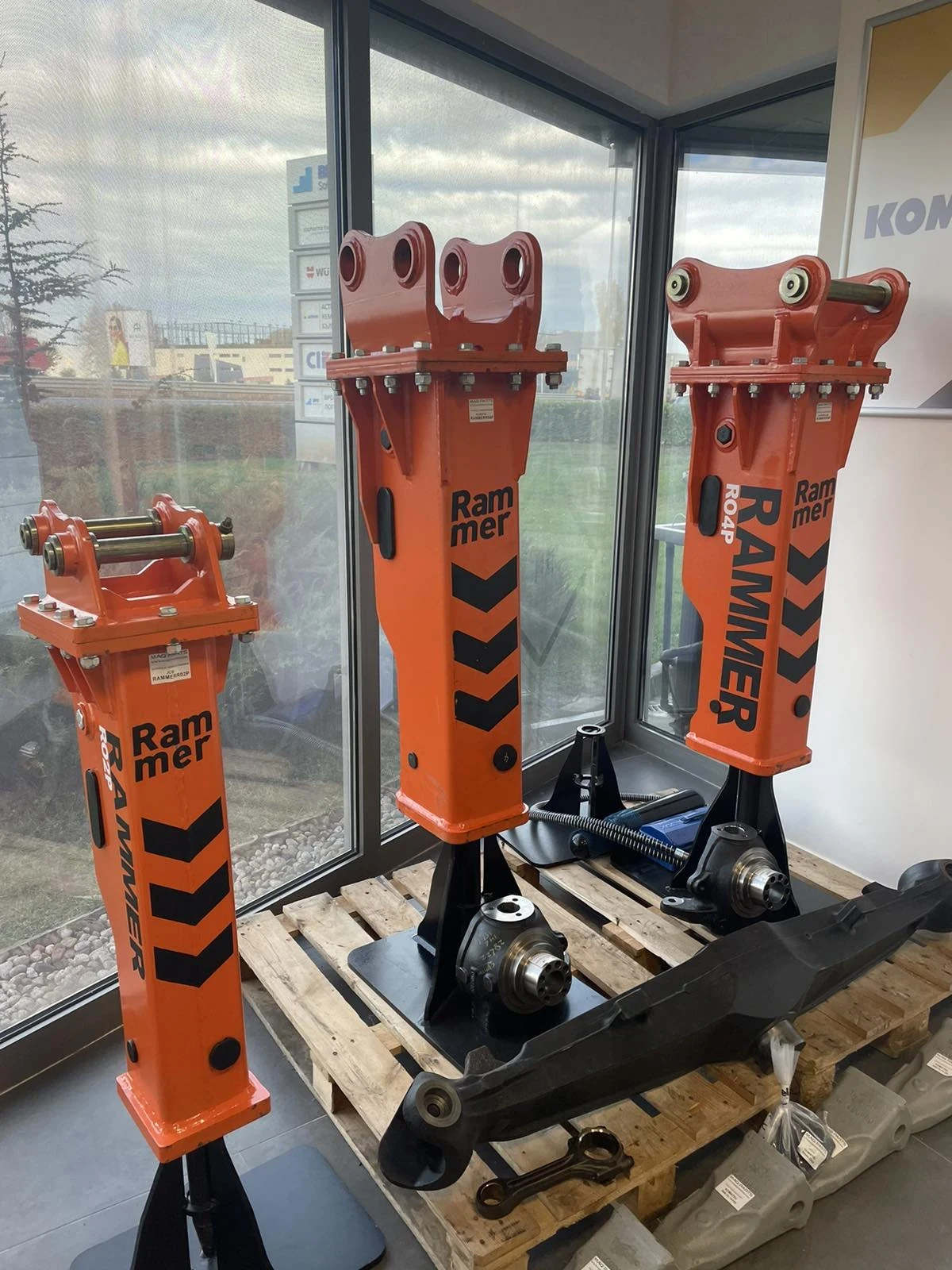 Допълнително оборудване Хидравличен чук Rammer R04P - изображение 3