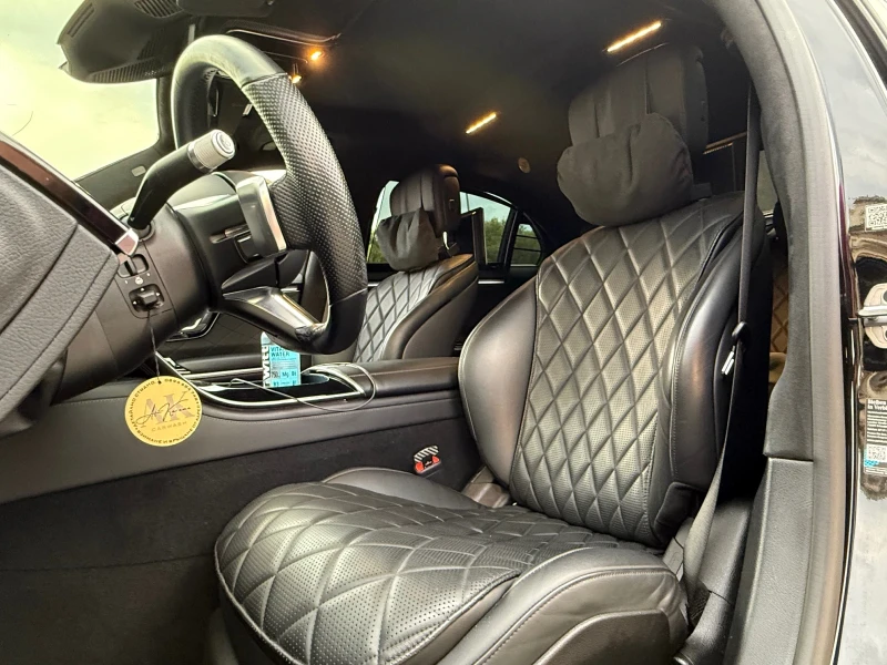 Mercedes-Benz S 500 4Matic* Optic Brabus* Long* 360* HUD* TV* ЛИЗИНГ, снимка 6 - Автомобили и джипове - 51128418