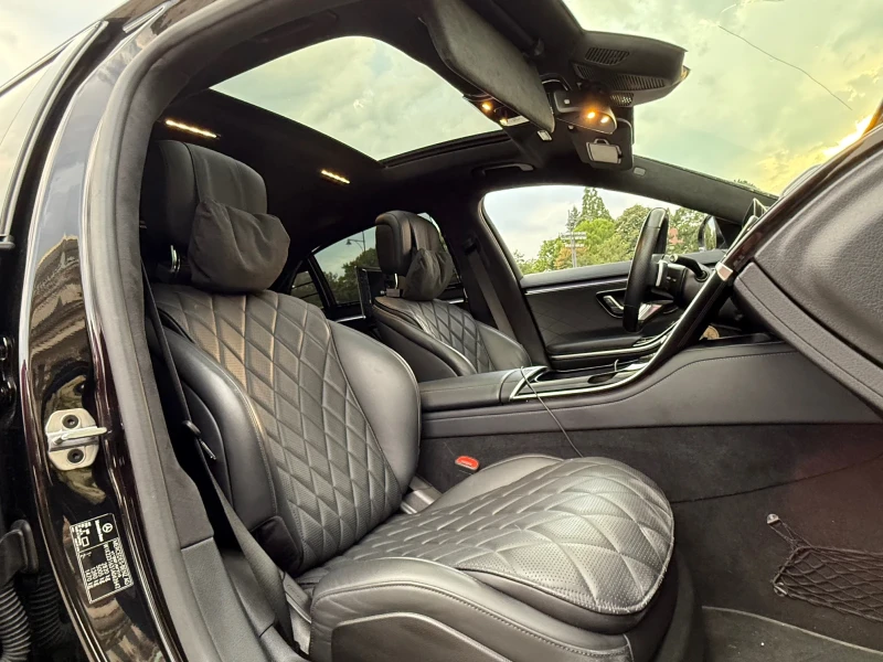 Mercedes-Benz S 500 4Matic* Optic Brabus* Long* 360* HUD* TV* ЛИЗИНГ, снимка 5 - Автомобили и джипове - 51128418