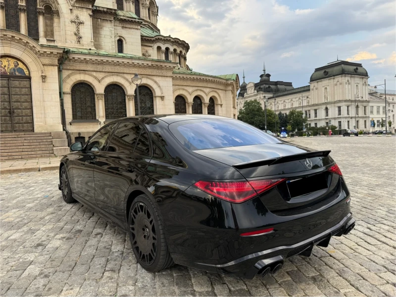 Mercedes-Benz S 500 4Matic* Optic Brabus* Long* 360* HUD* TV* ЛИЗИНГ, снимка 4 - Автомобили и джипове - 51128418