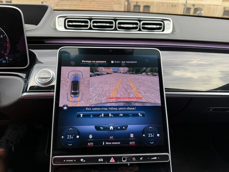 Mercedes-Benz S 500 4Matic* Optic Brabus* Long* 360* HUD* TV* ЛИЗИНГ, снимка 13 - Автомобили и джипове - 51128418