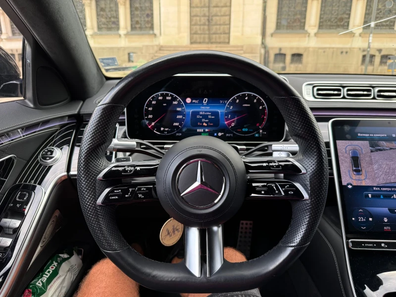 Mercedes-Benz S 500 4Matic* Optic Brabus* Long* 360* HUD* TV* ЛИЗИНГ, снимка 8 - Автомобили и джипове - 51128418