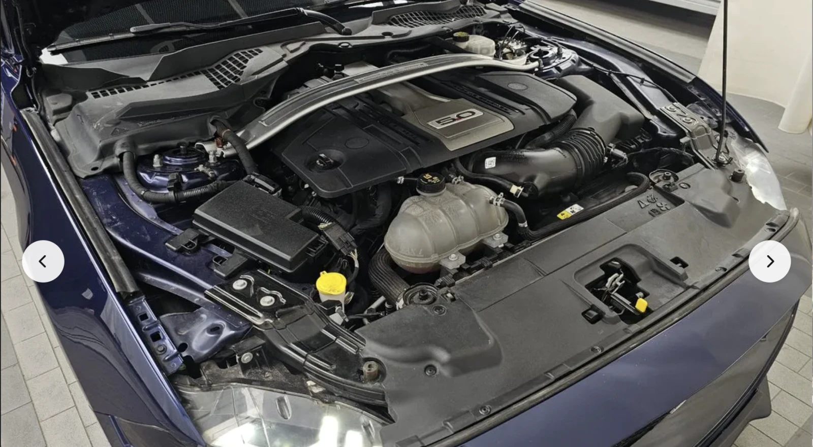 Ford Mustang GT* 5.0* V8* КОЖА* ОБДУХВАНЕ* ПОДГРЕВ* КАМЕРА* КЕЙ, снимка 16 - Автомобили и джипове - 53713711