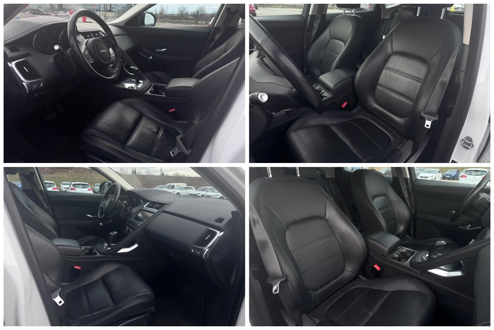 Jaguar E-pace 2.0D / 4X4 / КОЖА / ПОДГРЕВ, снимка 12 - Автомобили и джипове - 53780028