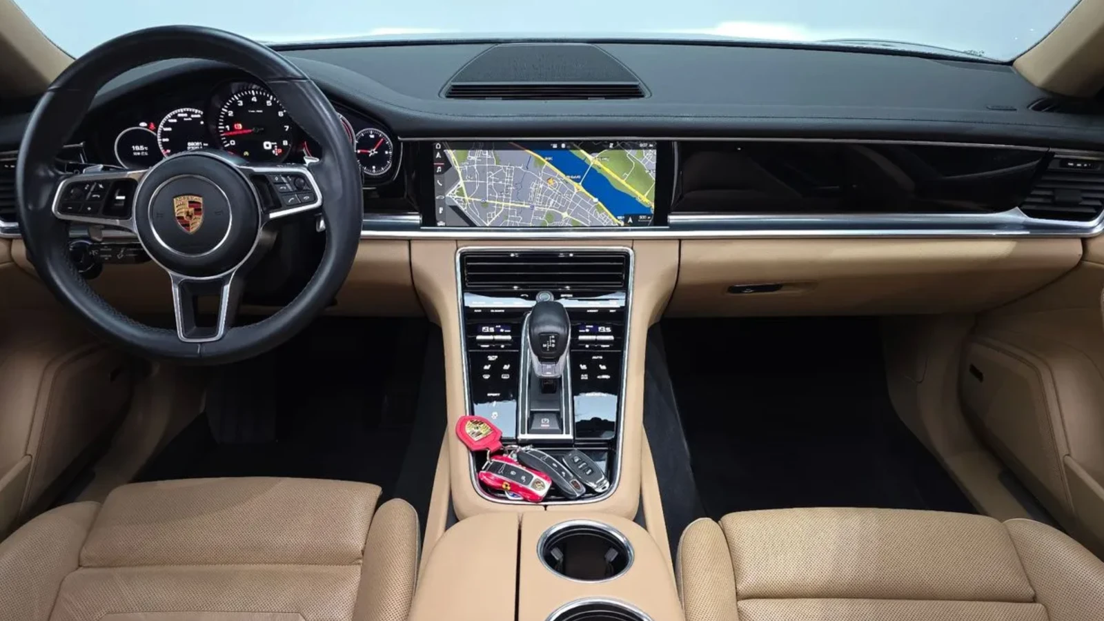 Porsche Panamera 3.0 AWD/ BOSE / 360 CAM / ОБДУХ , снимка 9 - Автомобили и джипове - 54791205